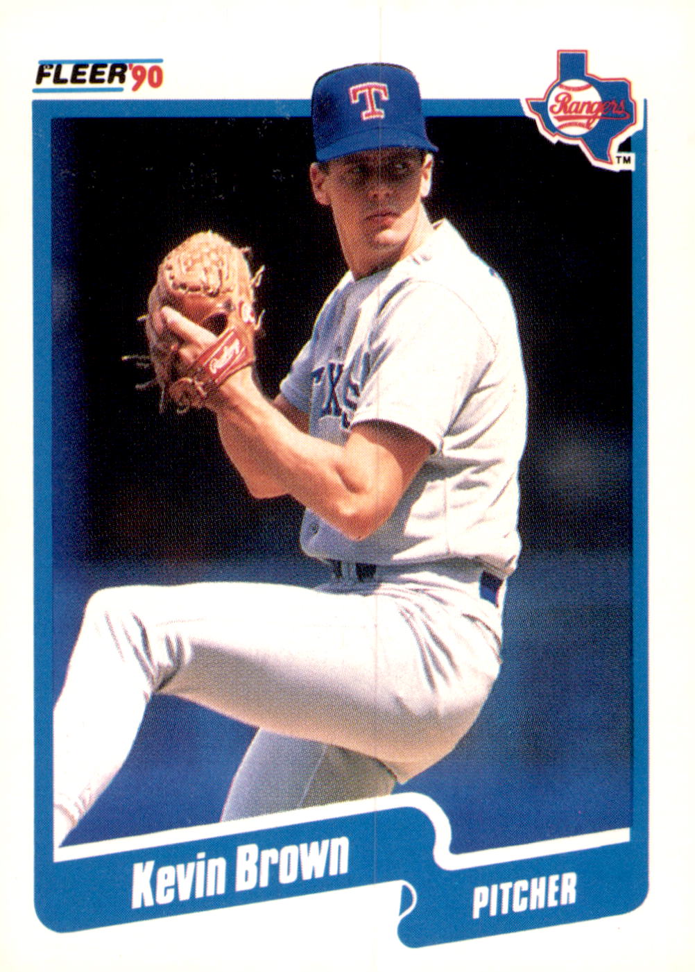 1990 Fleer #291b Kevin Brown