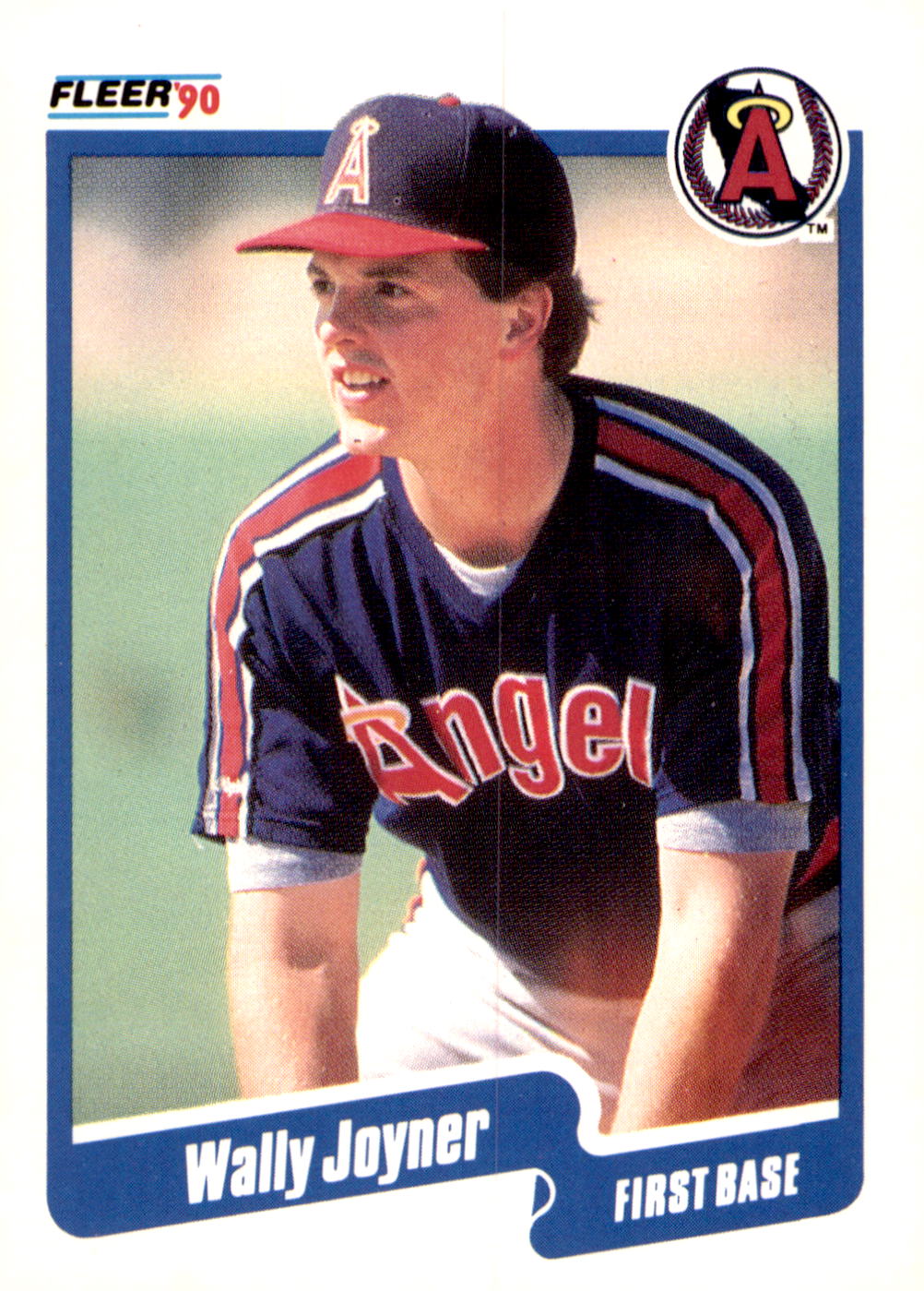1990 Fleer #136 Wally Joyner