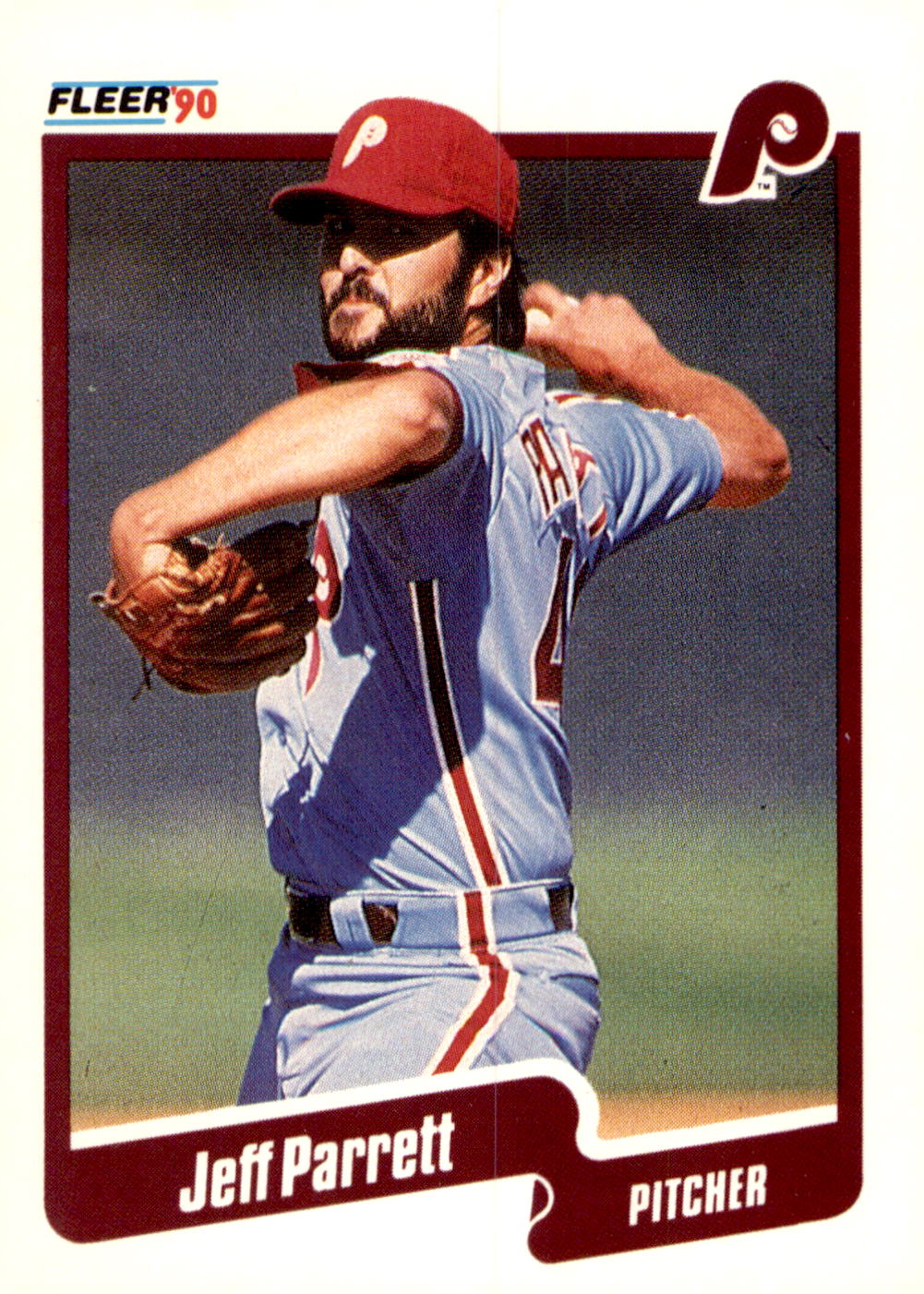 1990 Fleer Canadian #570 Jeff Parrett
