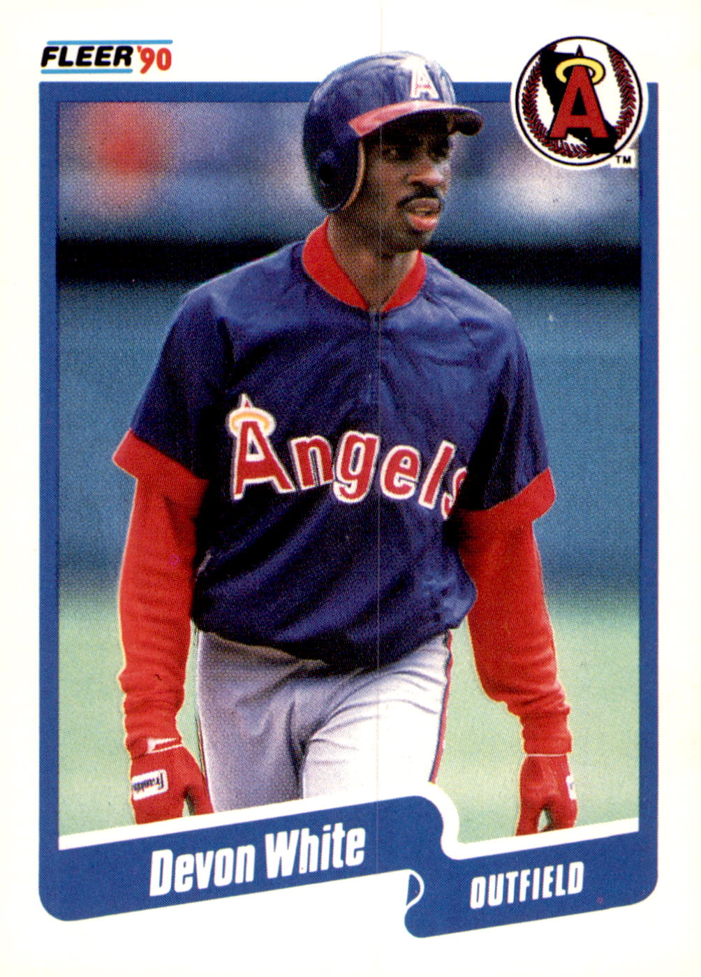 1990 Fleer #147b Devon White