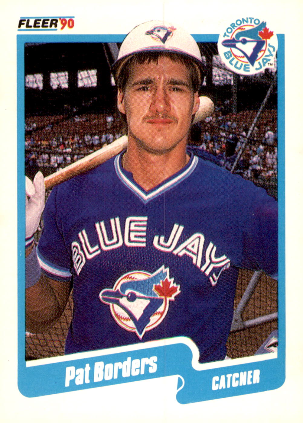 1990 Fleer #77 Pat Borders