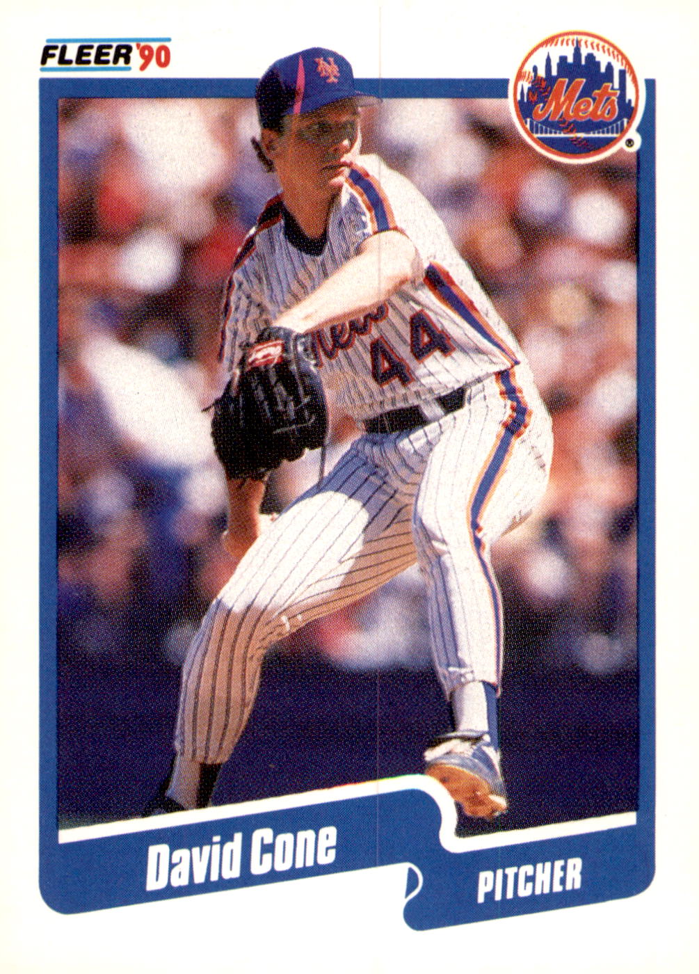 1990 Fleer Canadian #200 David Cone