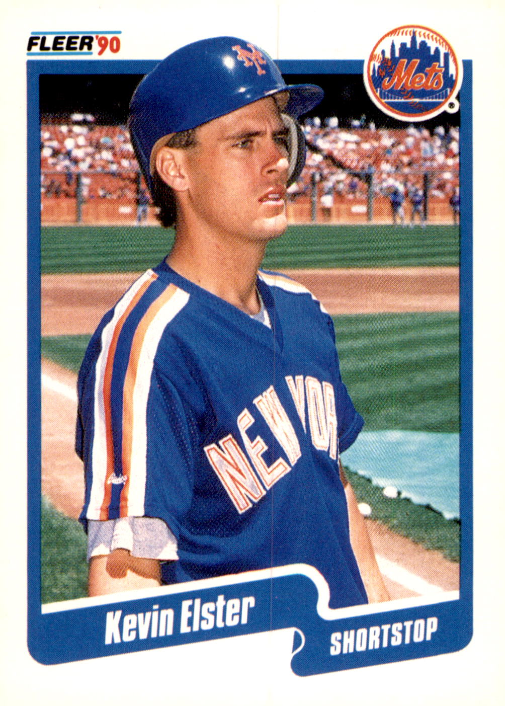 1990 Fleer Canadian #202 Kevin Elster