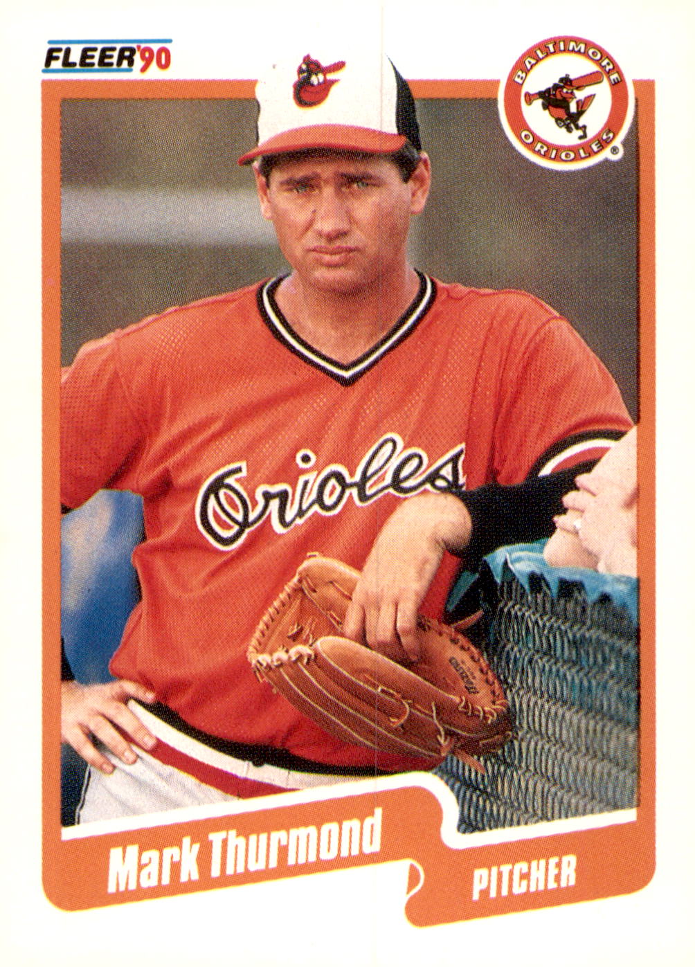 1990 Fleer #191 Mark Thurmond