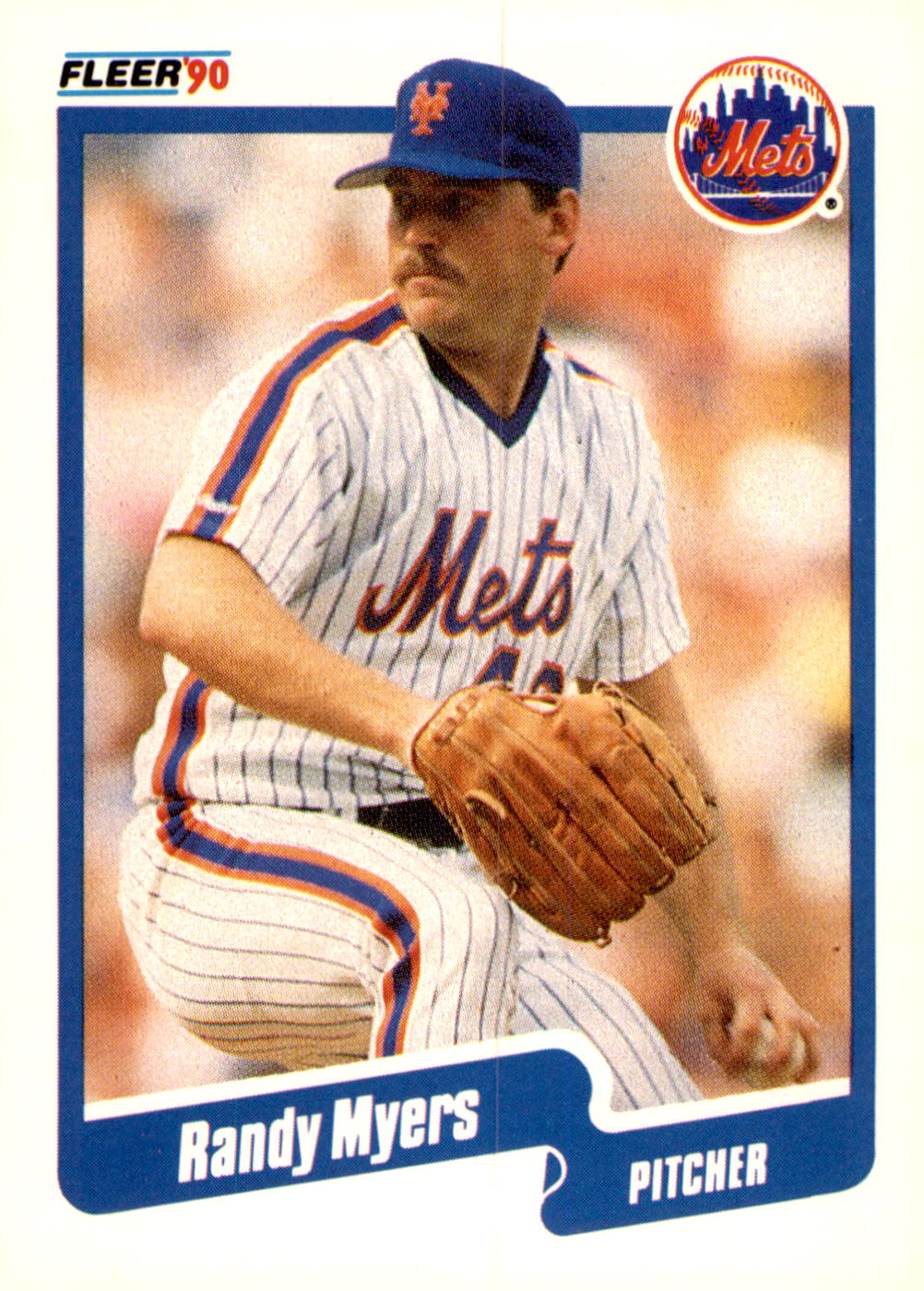 1990 Fleer #213 Randy Myers