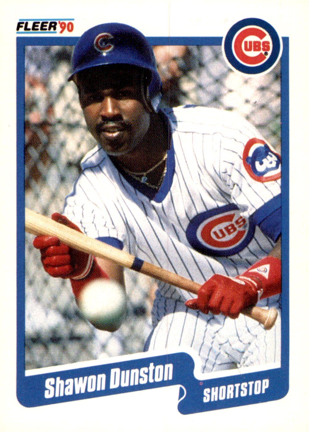 1990 Fleer #30 Shawon Dunston