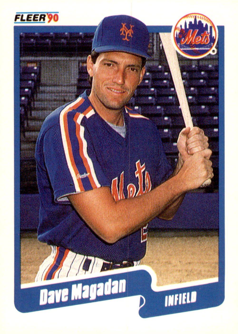1990 Fleer #210 Dave Magadan