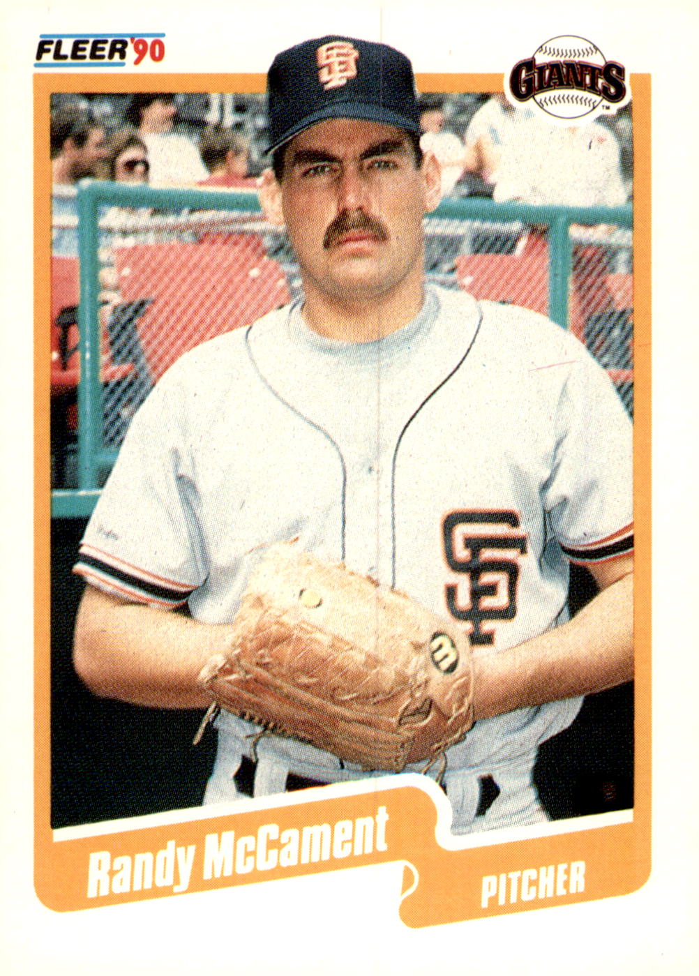 1990 Fleer Canadian #64 Randy McCament