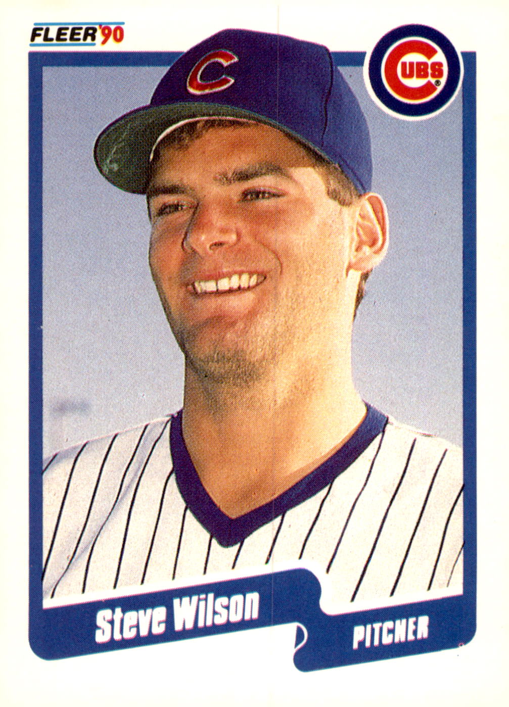 1990 Fleer #49 Steve Wilson