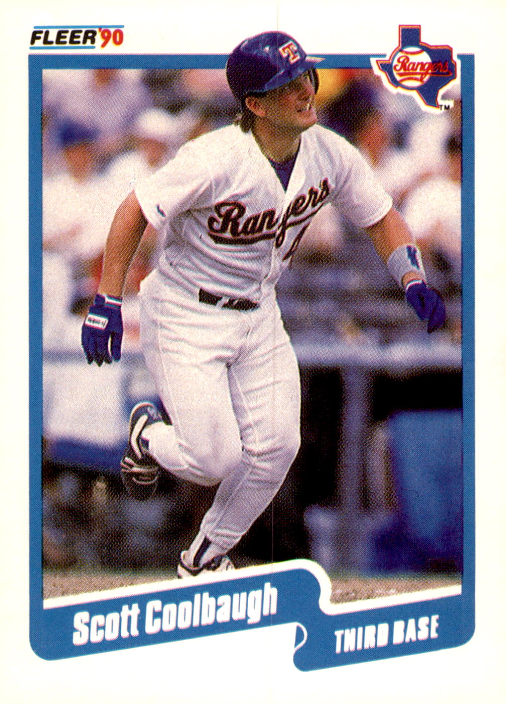 1990 Fleer #293 Scott Coolbaugh