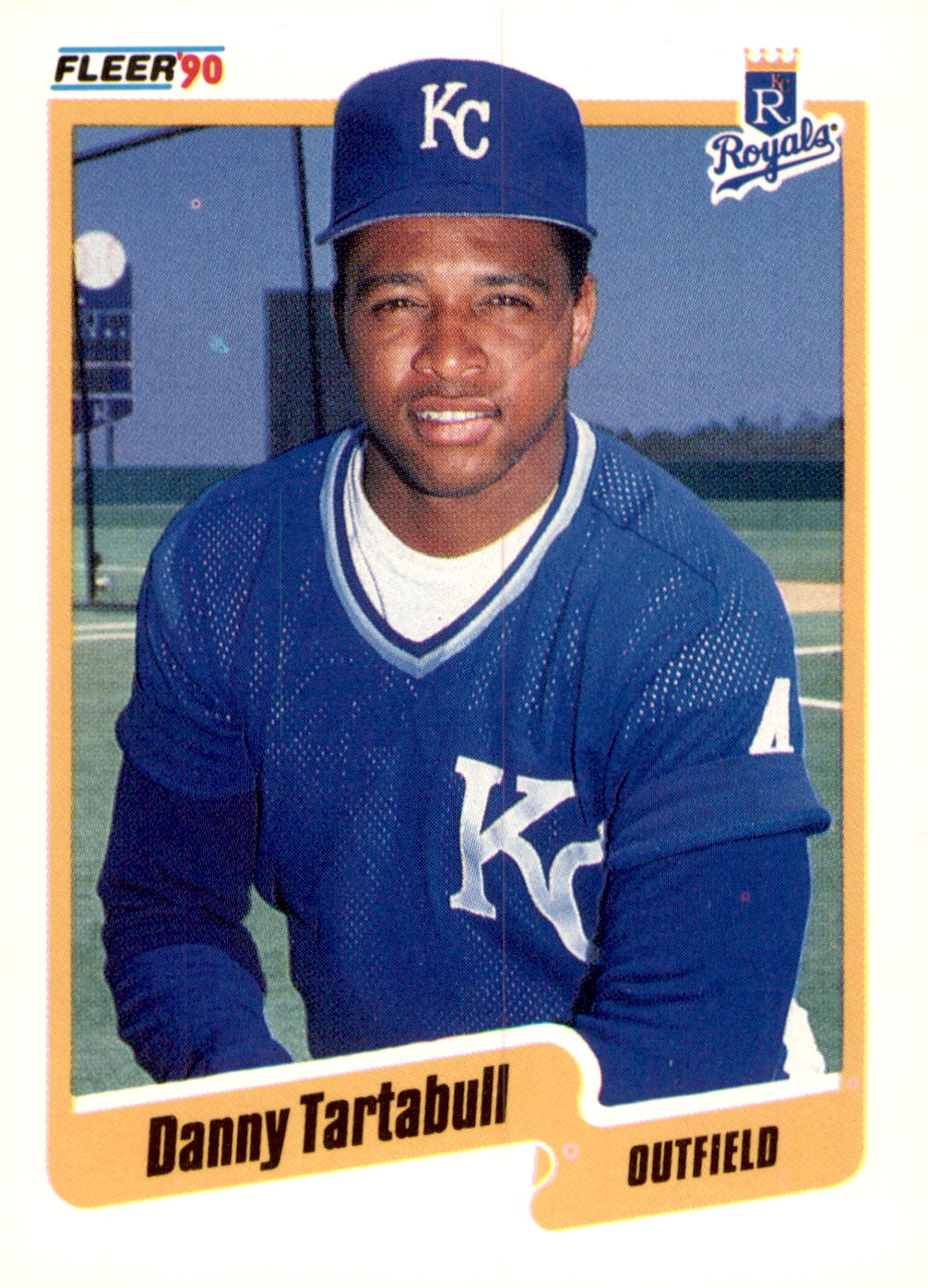 1990 Fleer #120b Danny Tartabull