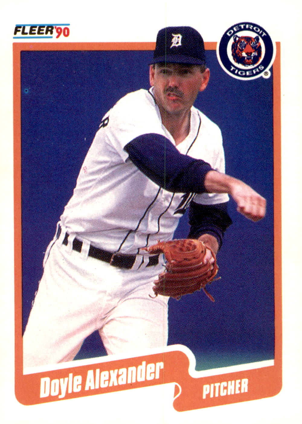 1990 Fleer #599 Doyle Alexander