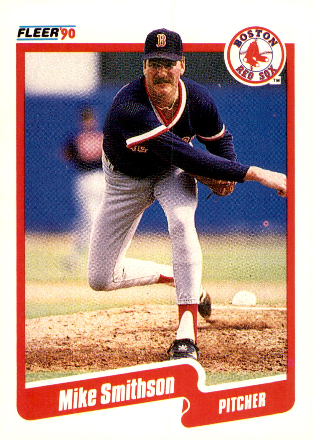 1990 Fleer Canadian #288 Mike Smithson