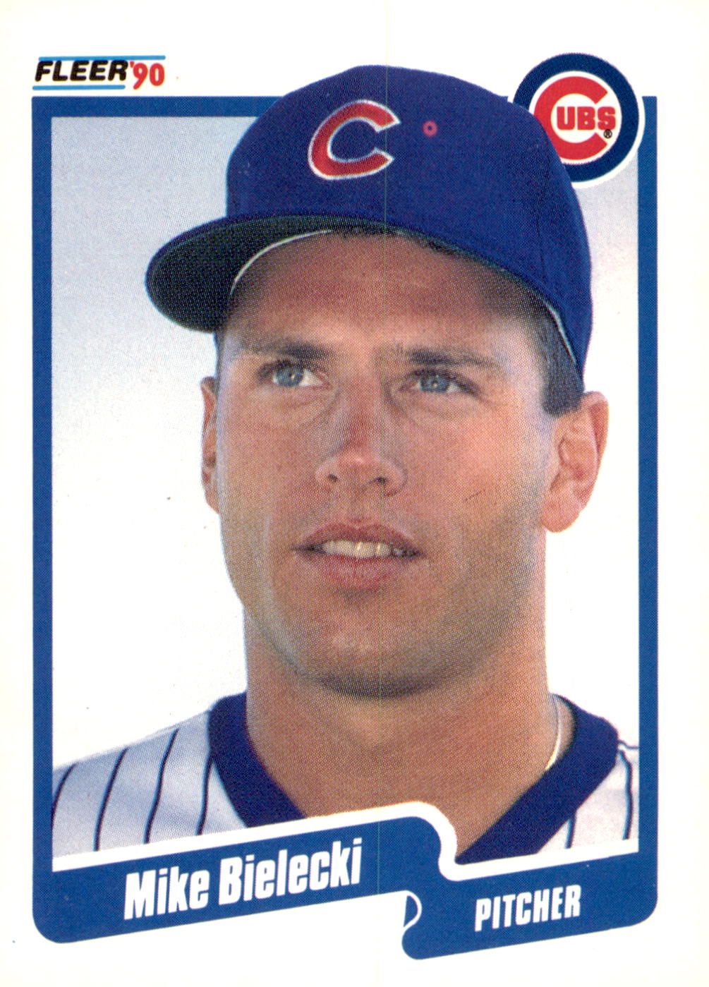 1990 Fleer Canadian #27 Mike Bielecki