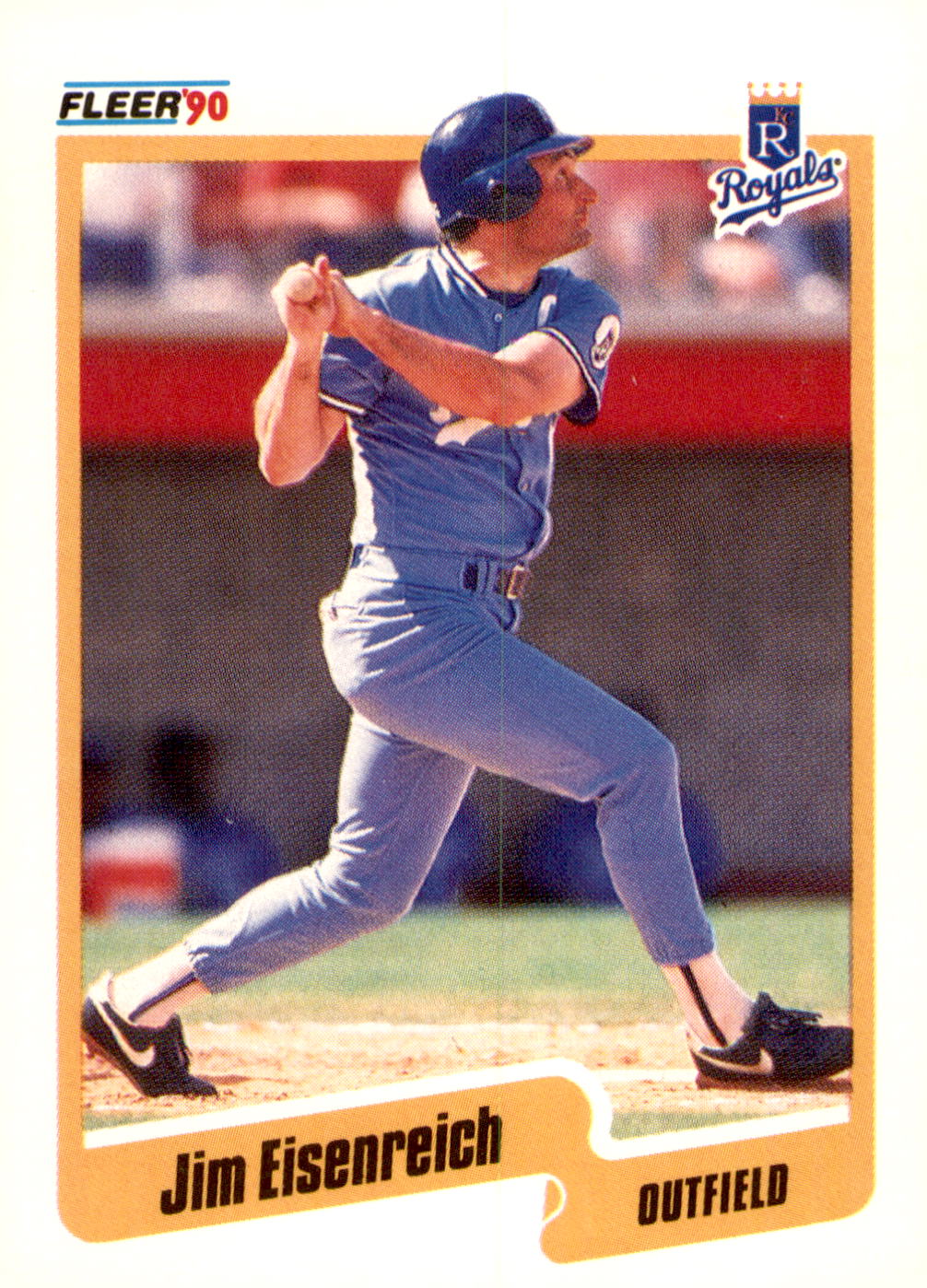 1990 Fleer #106 Jim Eisenreich