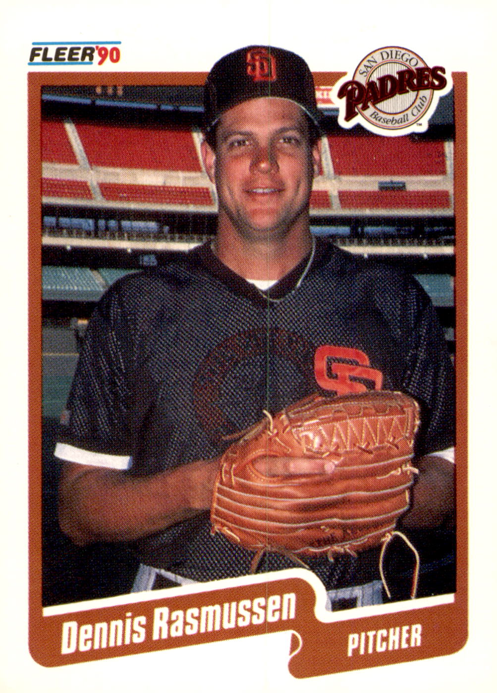 1990 Fleer Canadian #165 Dennis Rasmussen