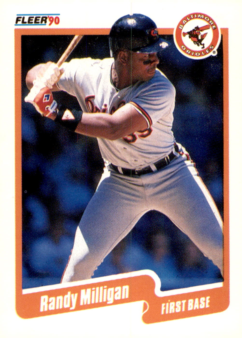 1990 Fleer Canadian #183 Randy Milligan