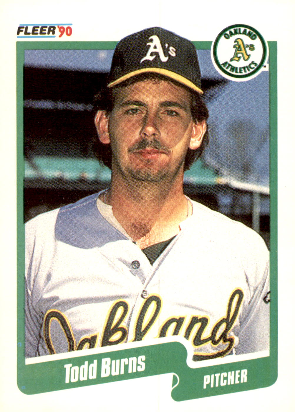 1990 Fleer Canadian #2 Todd Burns