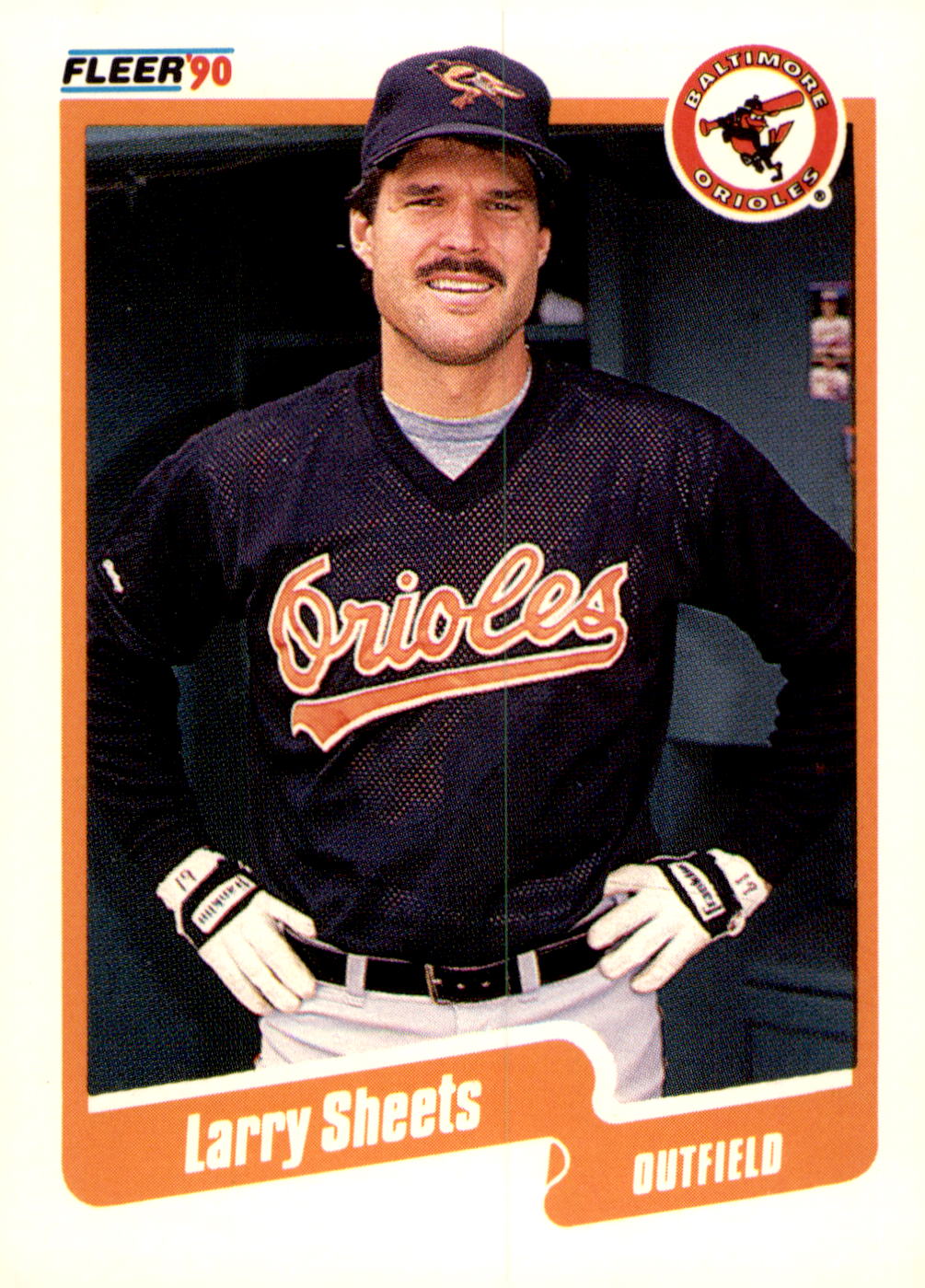 1990 Fleer Canadian #189 Larry Sheets
