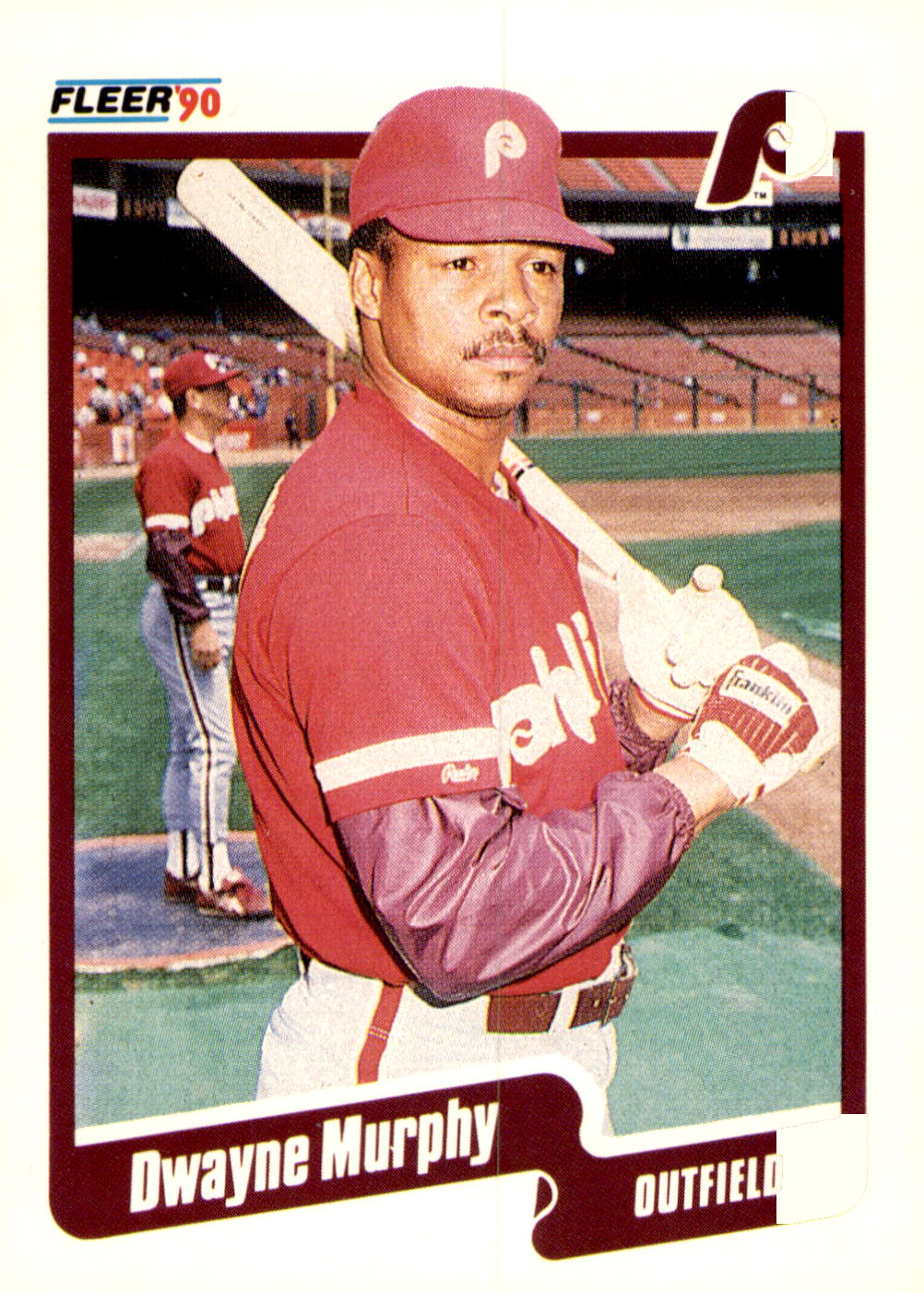 1990 Fleer #569 Dwayne Murphy