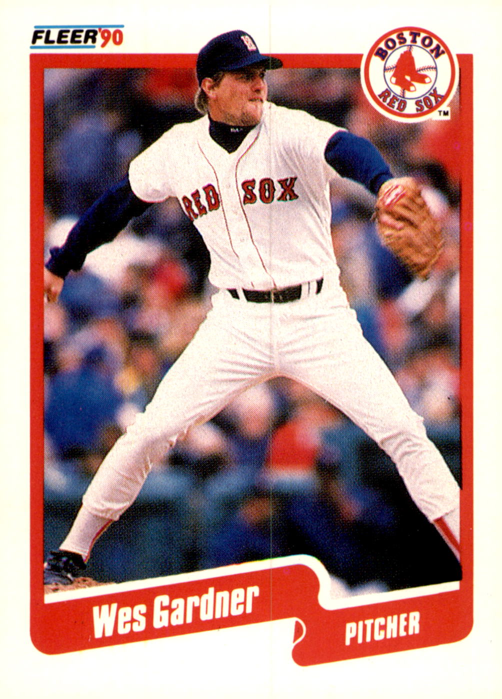 1990 Fleer #275 Wes Gardner