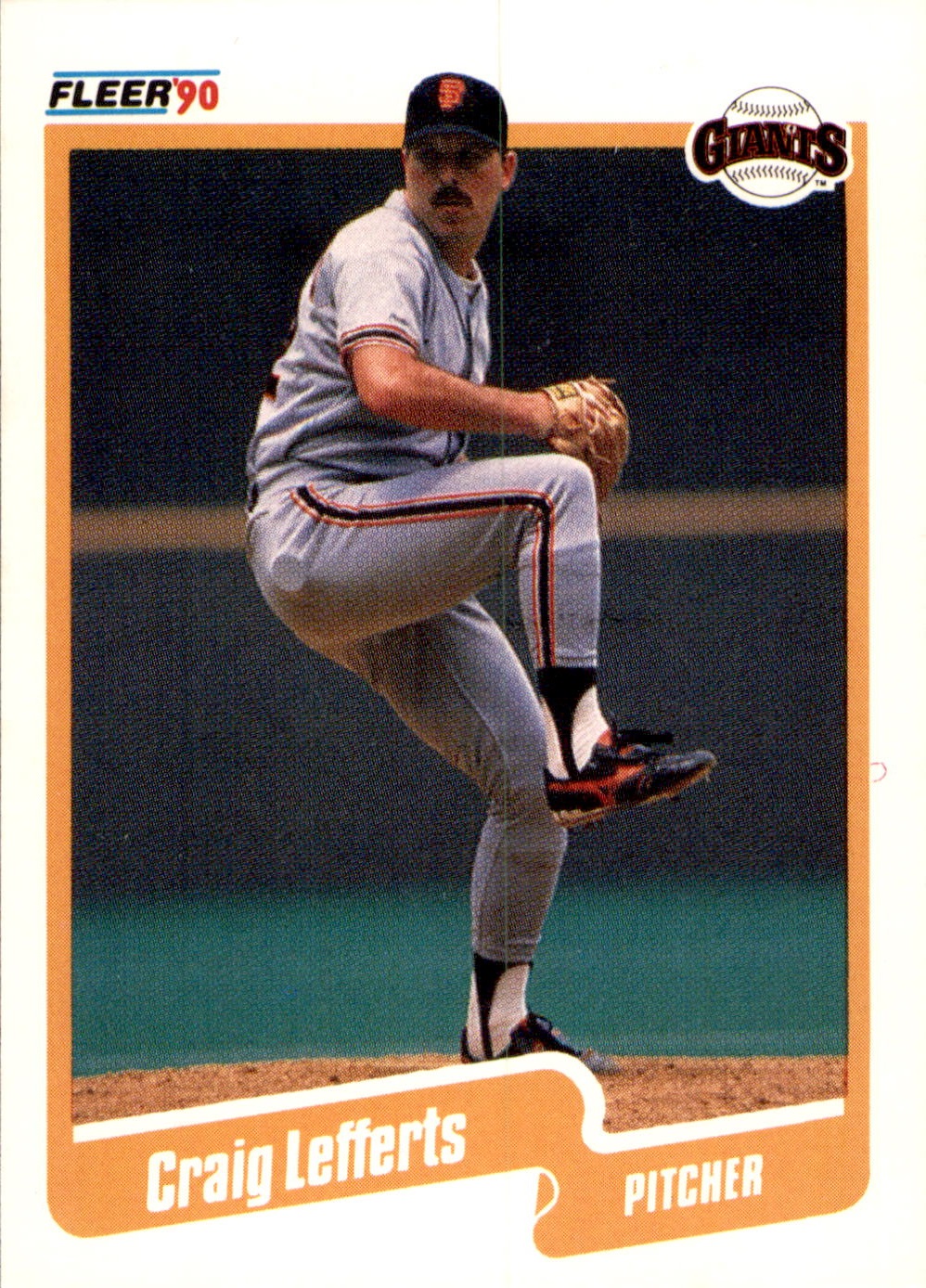 1990 Fleer #60 Craig Lefferts