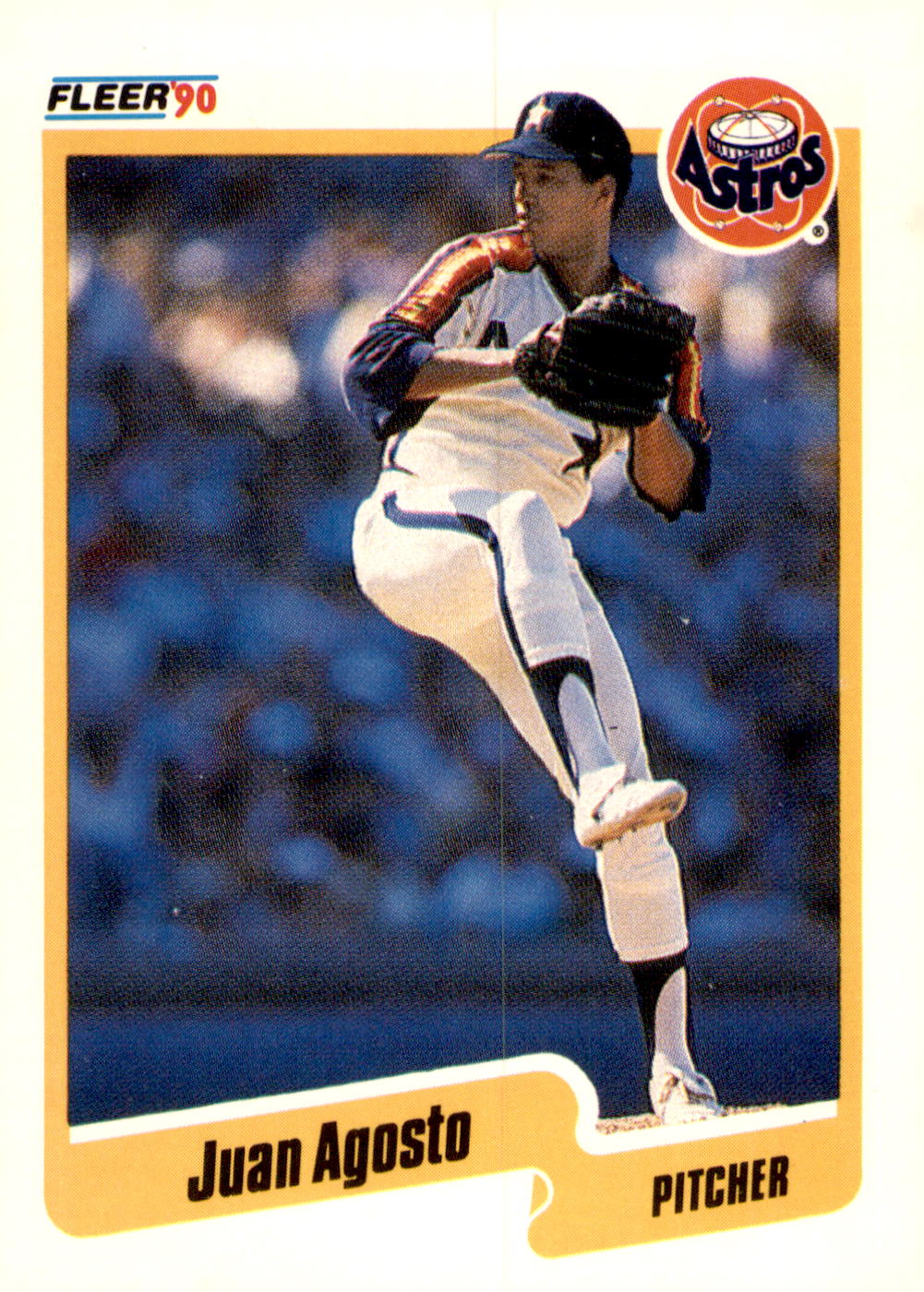 1990 Fleer #220 Juan Agosto