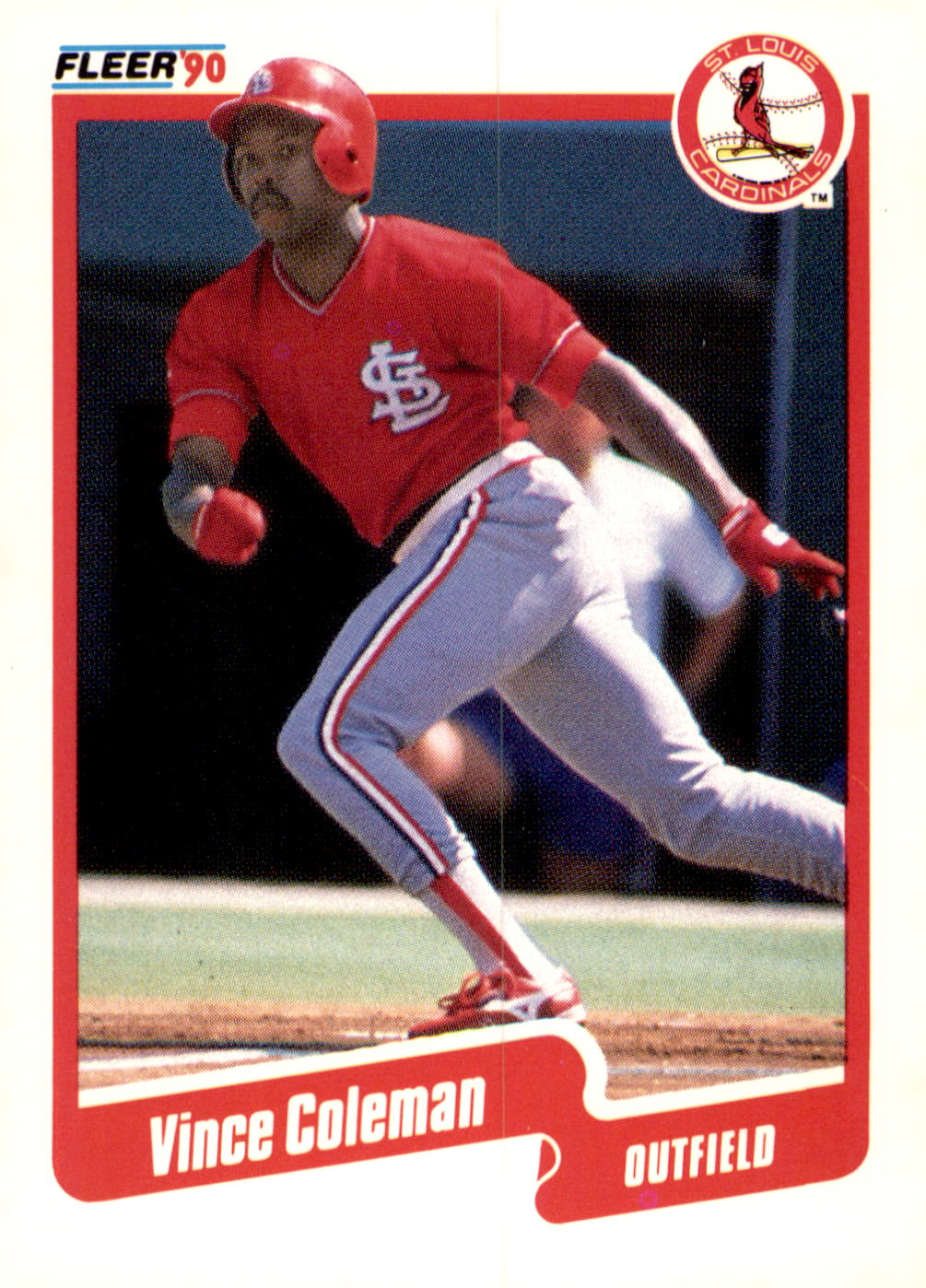 1990 Fleer Canadian #245 Vince Coleman