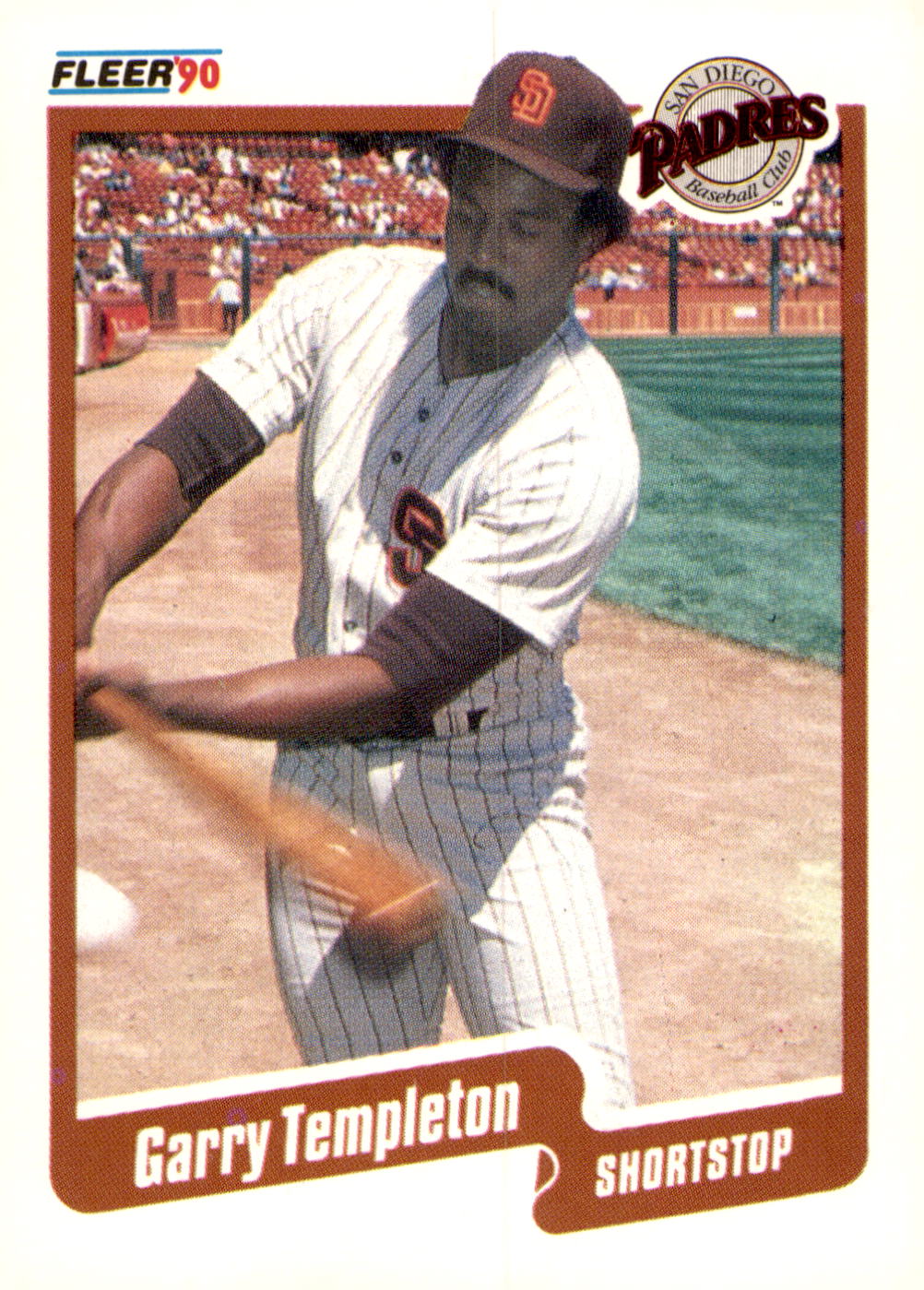 1990 Fleer Canadian #170 Garry Templeton