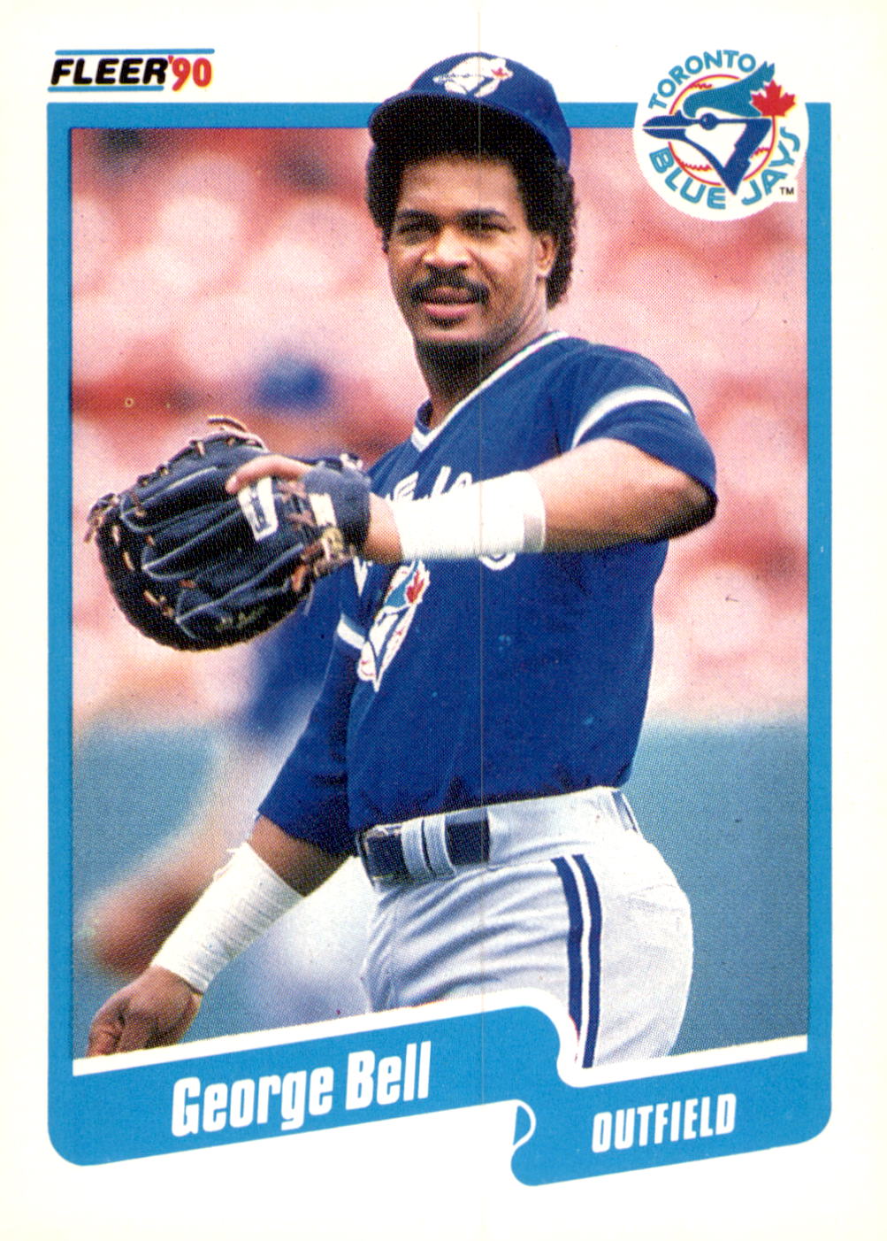 1990 Fleer #76b George Bell