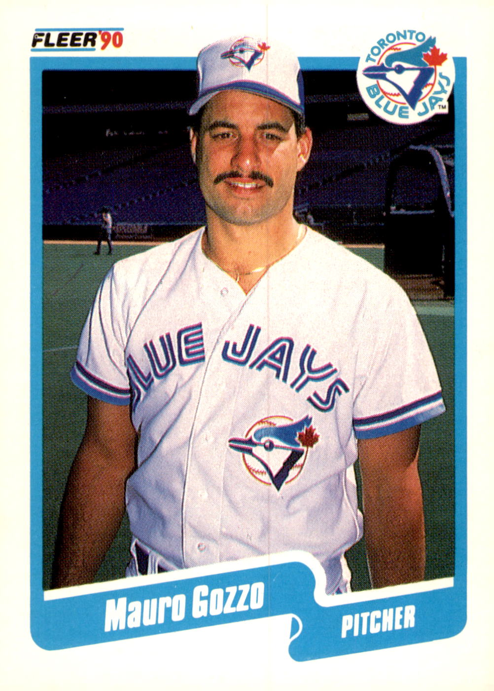 1990 Fleer #82b Mauro Gozzo