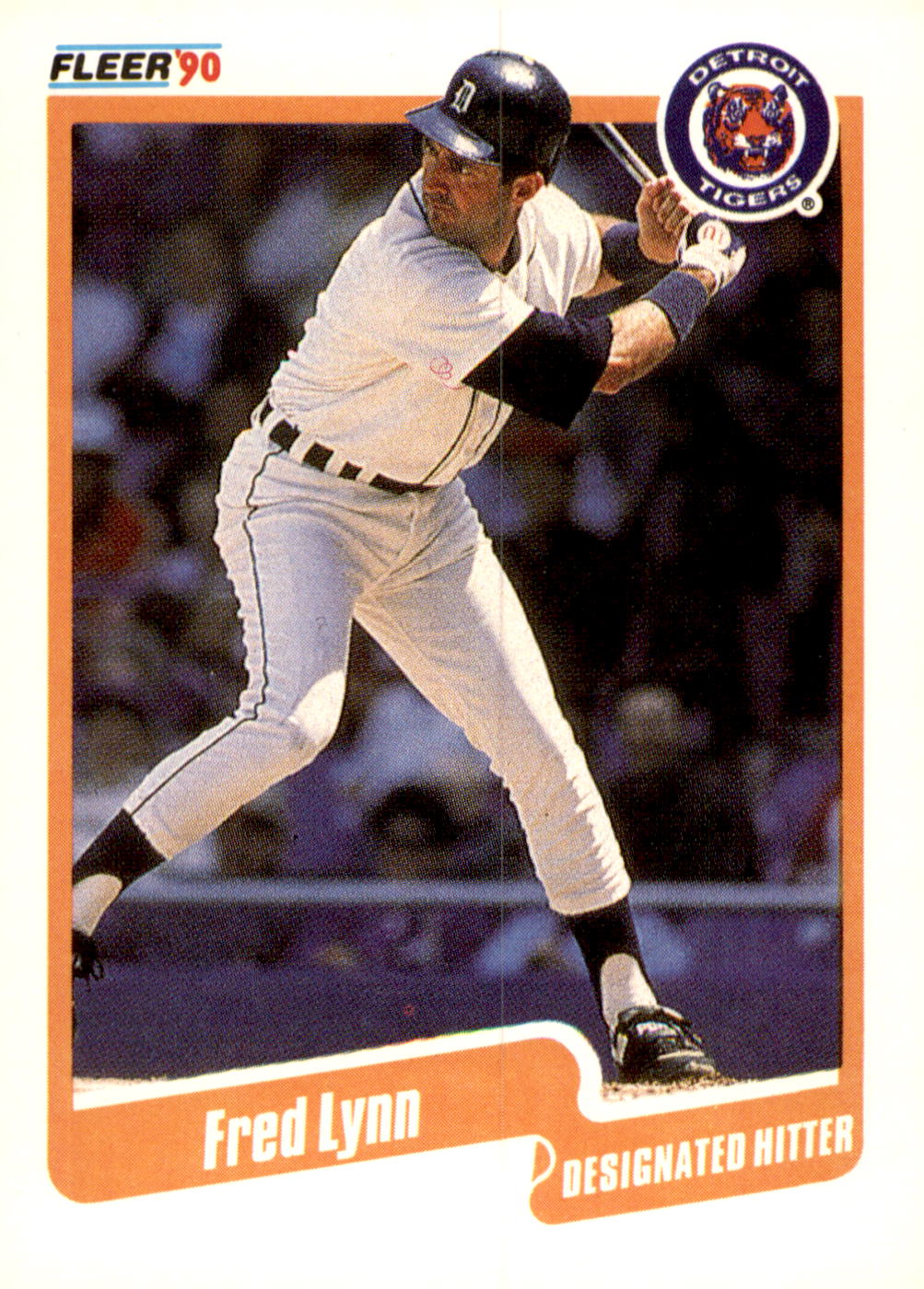 1990 Fleer Canadian #609 Fred Lynn