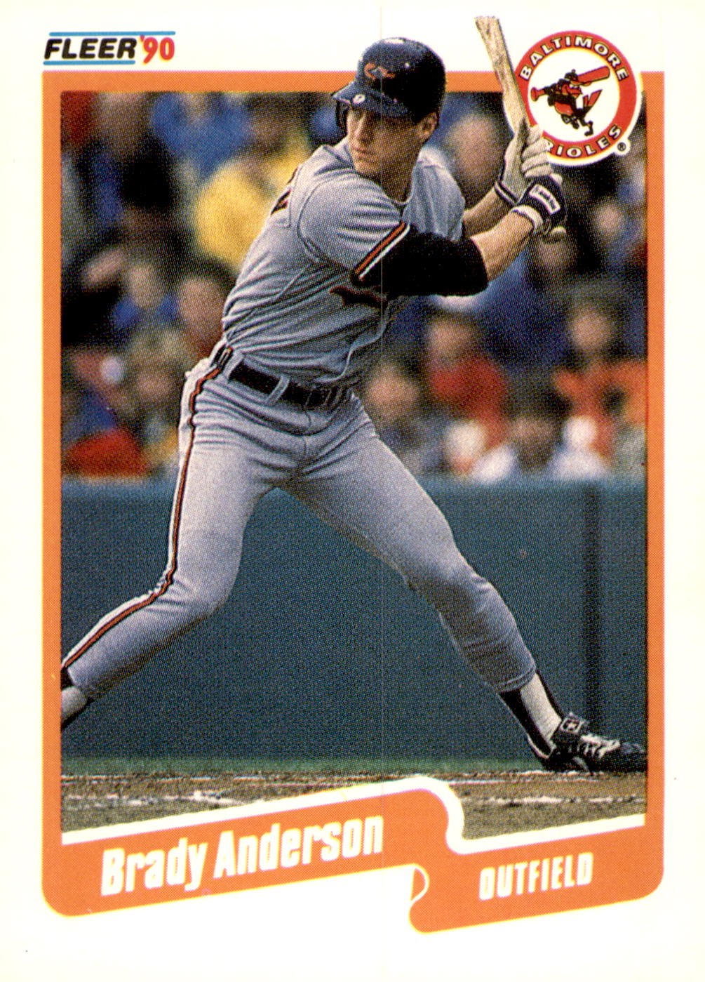 1990 Fleer Canadian #172 Brady Anderson