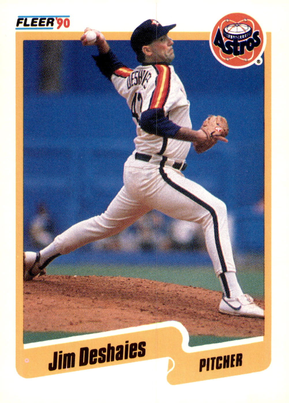 1990 Fleer Canadian #229 Jim Deshaies