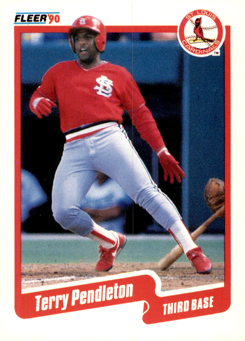 1990 Fleer Canadian #257 Terry Pendleton