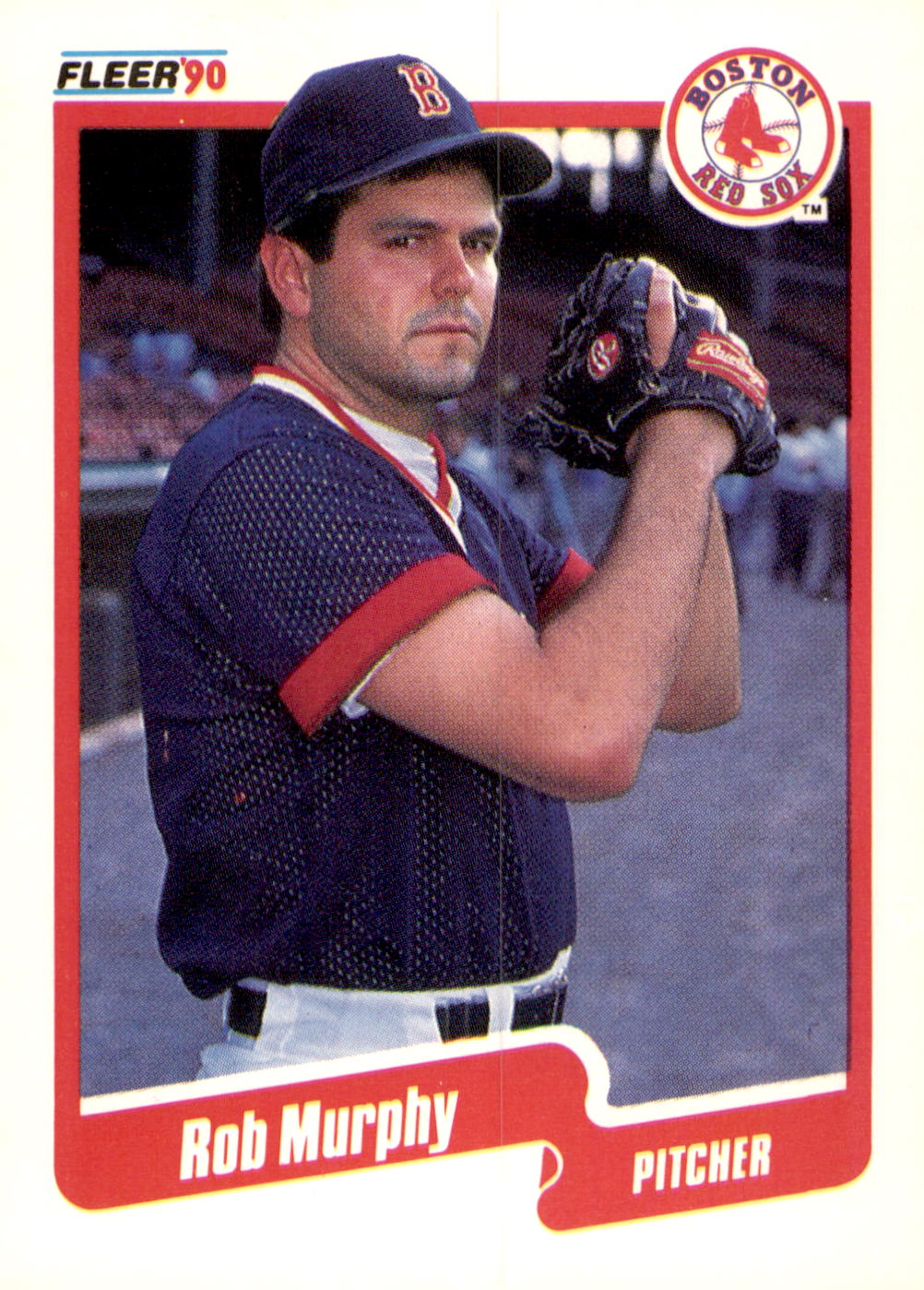 1990 Fleer #281 Rob Murphy