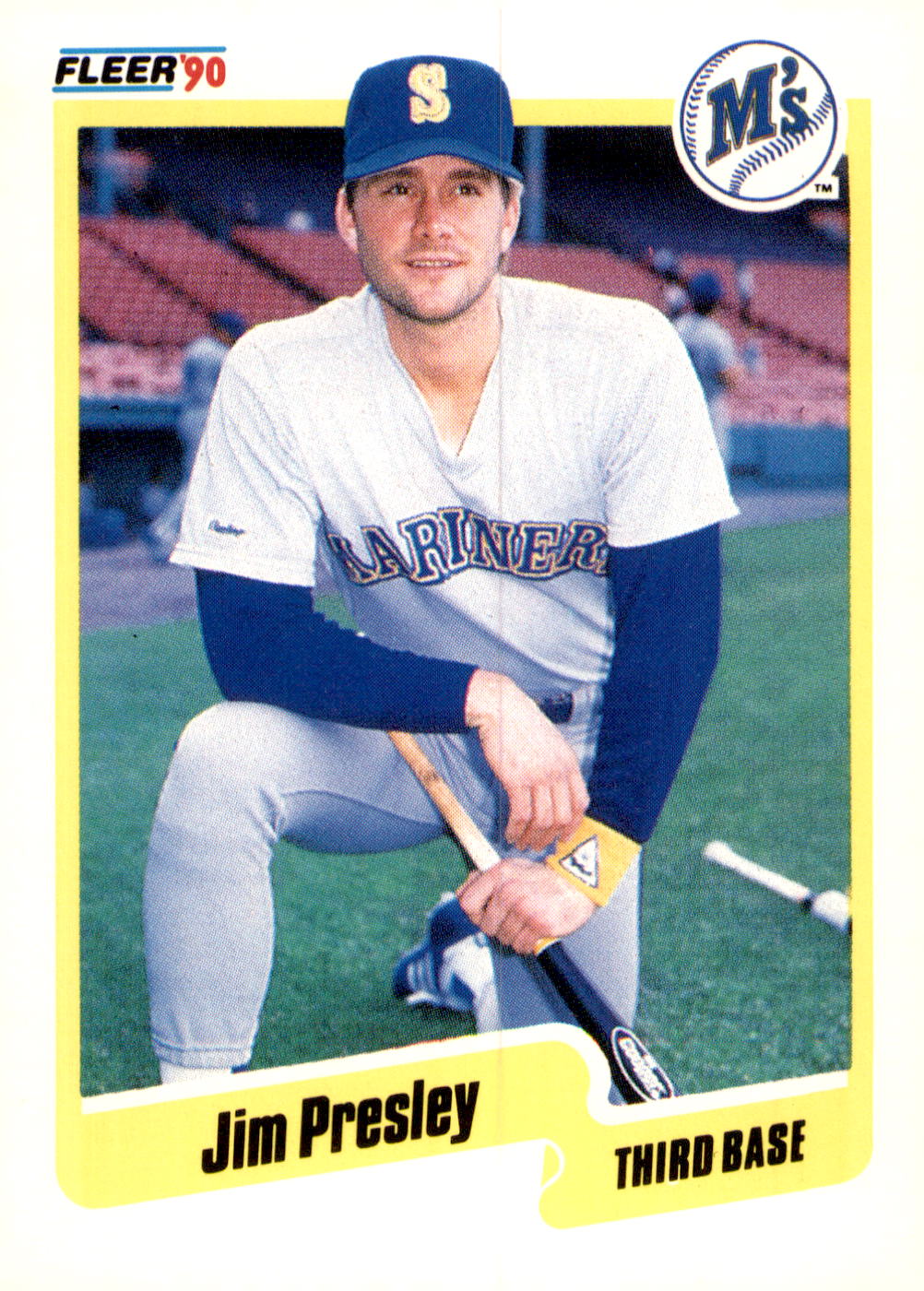 1990 Fleer Canadian #522 Jim Presley