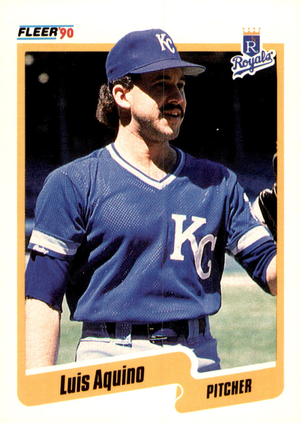 1990 Fleer Canadian #101 Luis Aquino