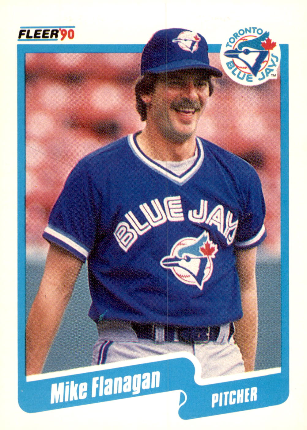 1990 Fleer Canadian #81 Mike Flanagan