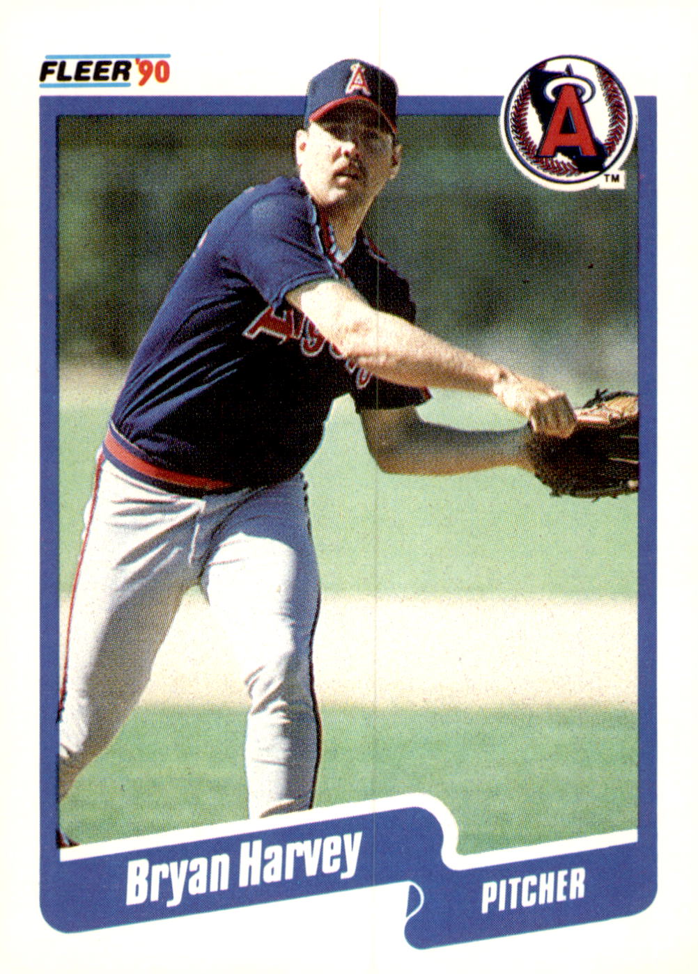 1990 Fleer Canadian #134 Bryan Harvey
