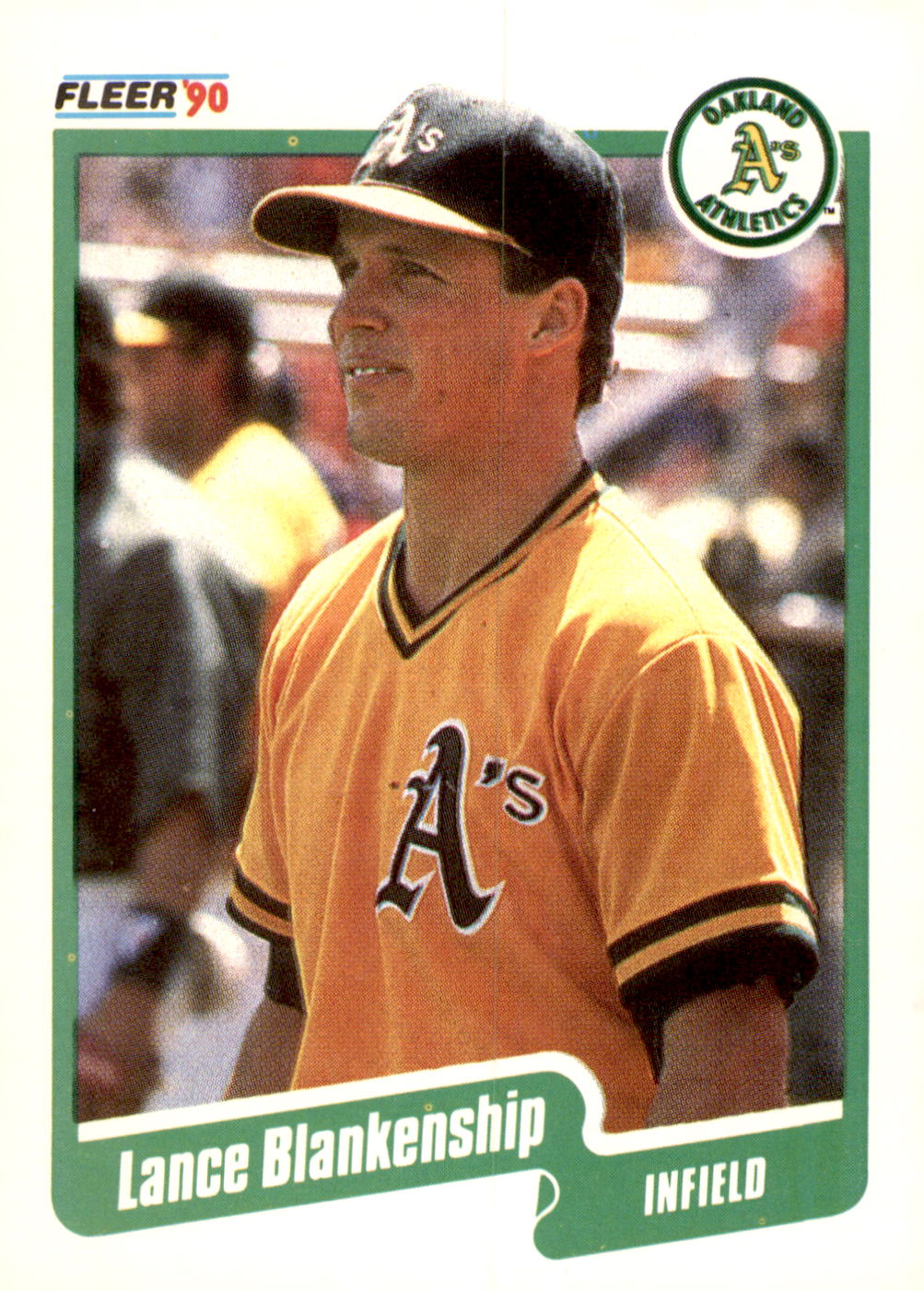 1990 Fleer #1 Lance Blankenship