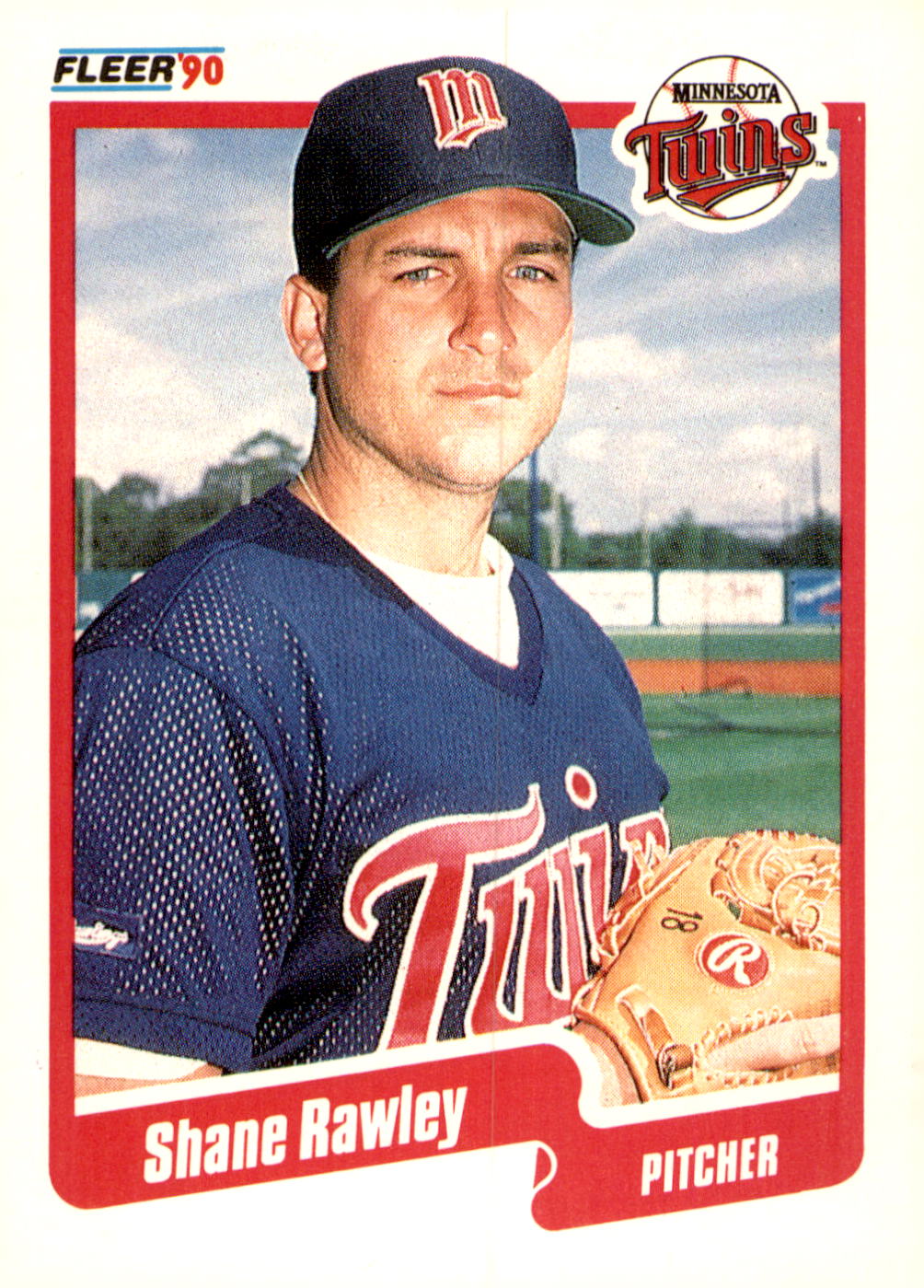 1990 Fleer #384b Shane Rawley