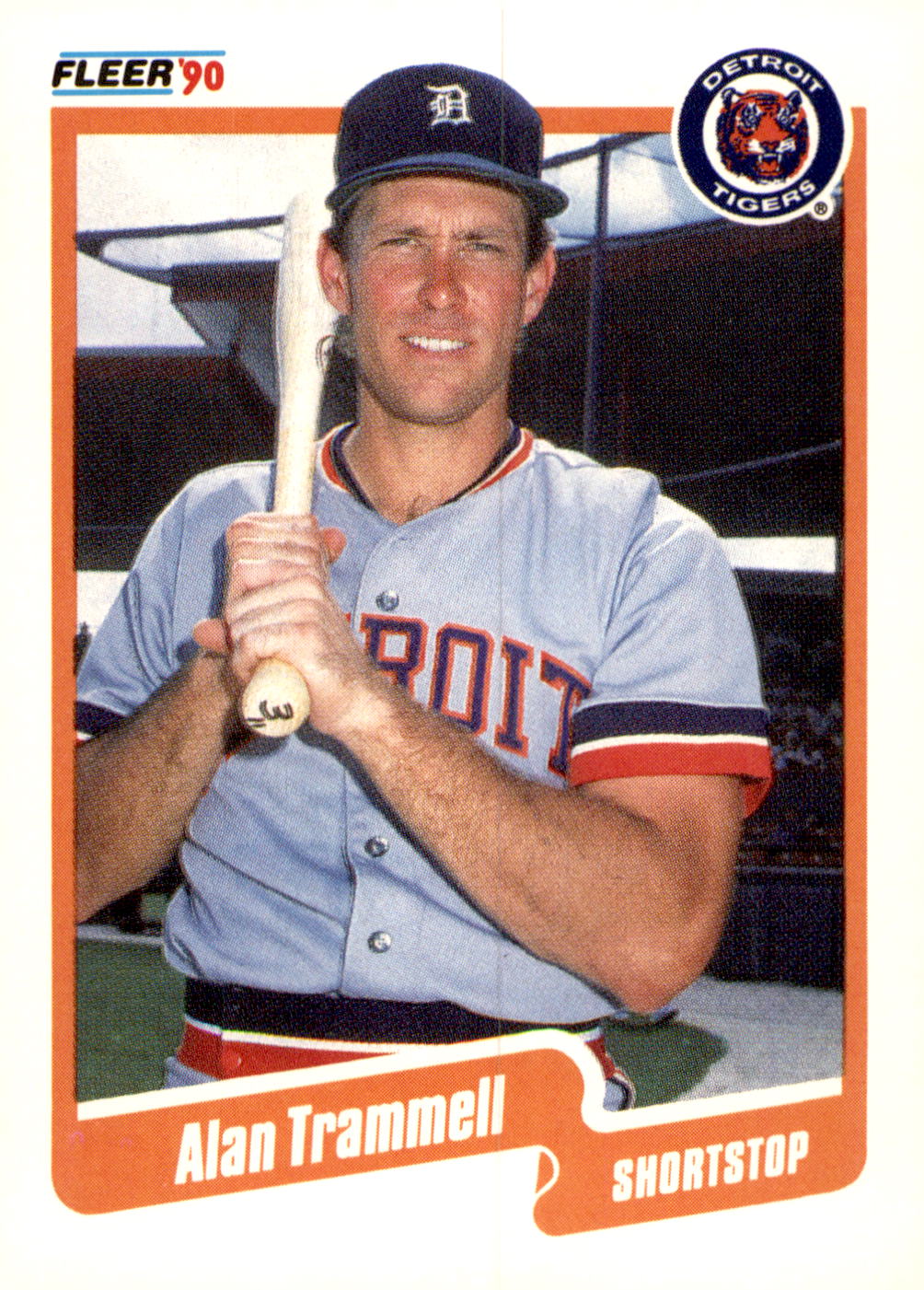1990 Fleer Canadian #617 Alan Trammell