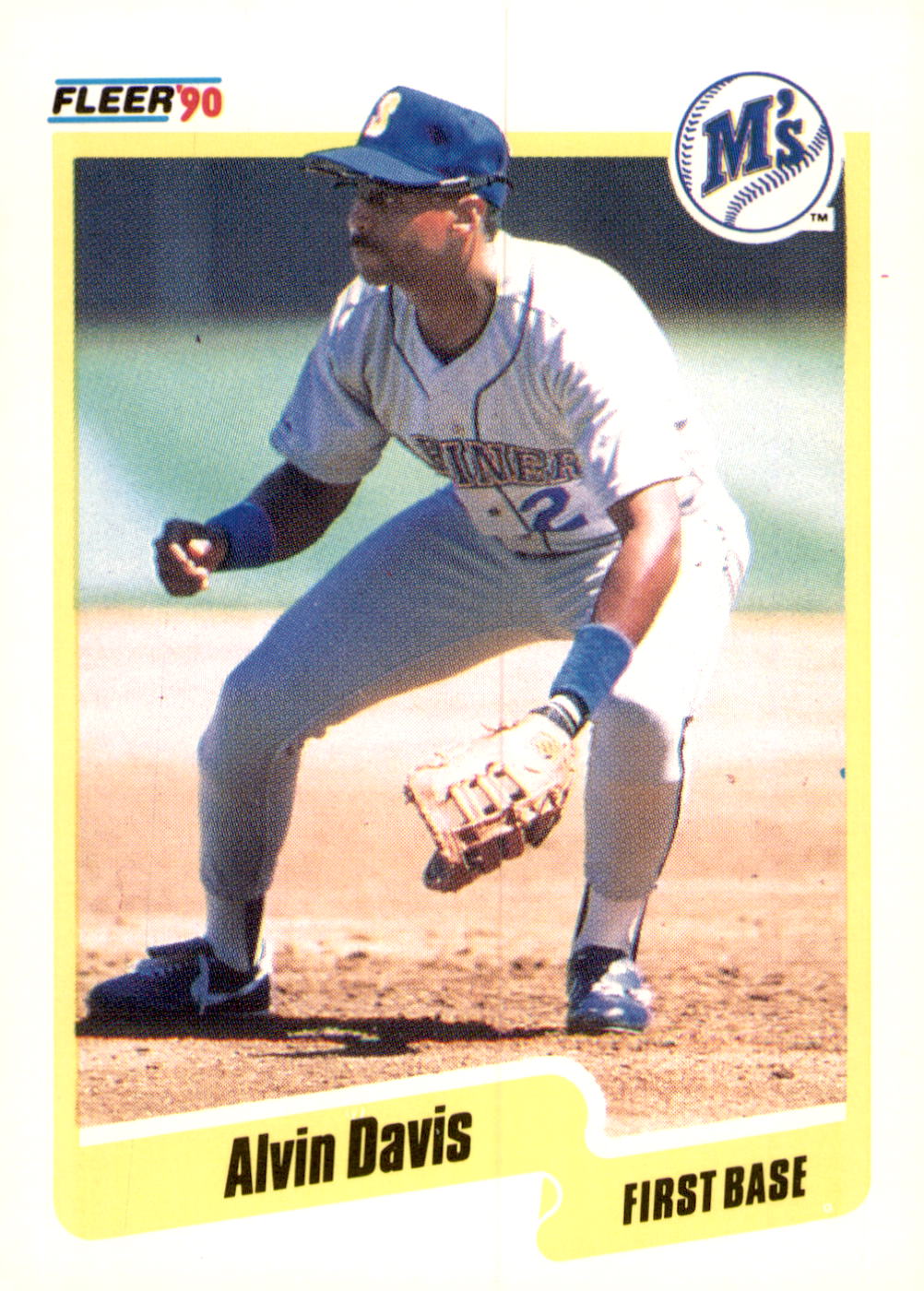 1990 Fleer Canadian #512 Alvin Davis
