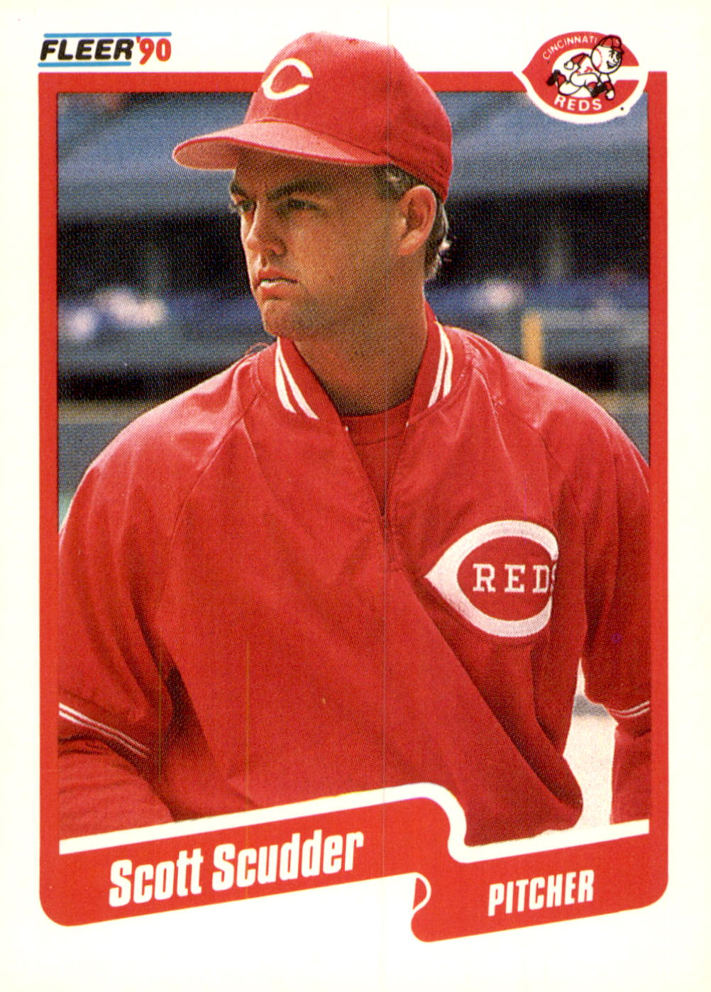 1990 Fleer #434b Scott Scudder
