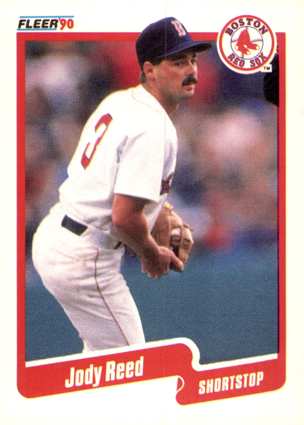 1990 Fleer #284b Jody Reed