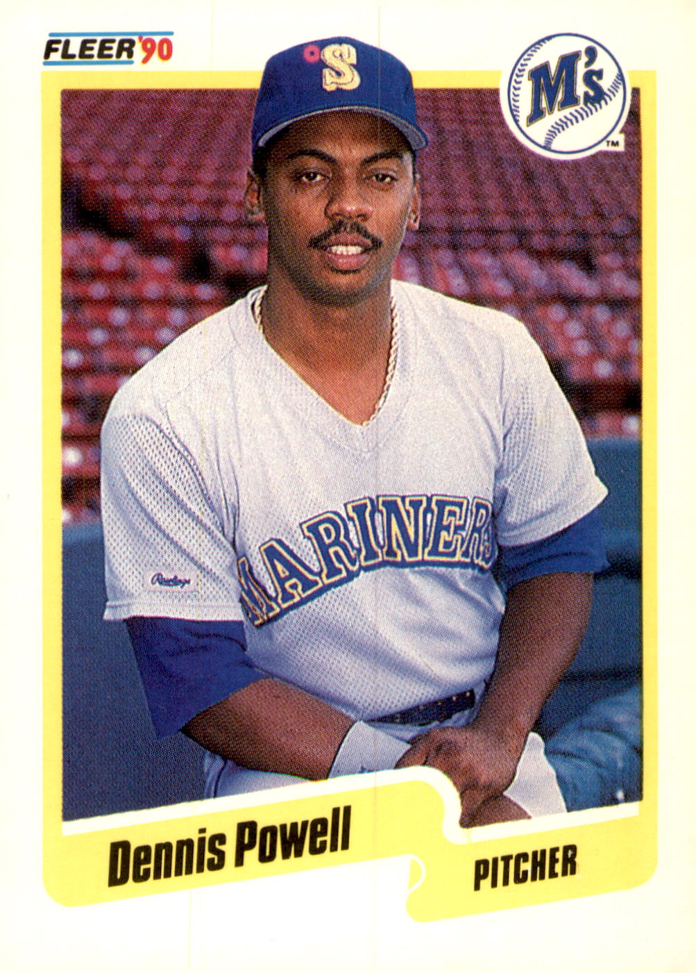 1990 Fleer Canadian #521 Dennis Powell