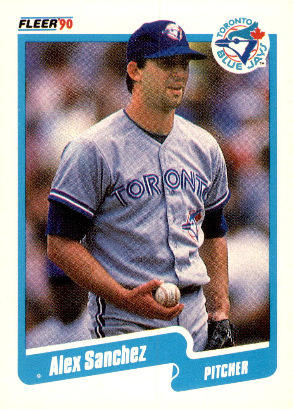1990 Fleer Canadian #92 Alex Sanchez