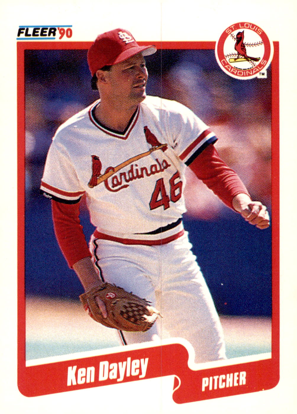 1990 Fleer Canadian #247 Ken Dayley