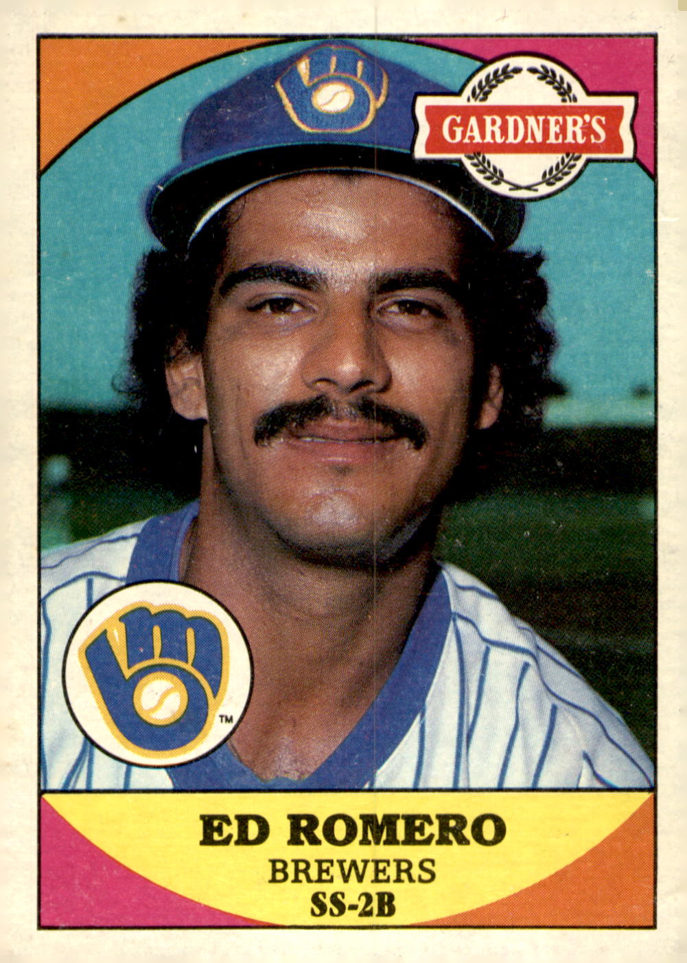 1983 Topps Gardner's Bakery Milwaukee Brewers #15 Ed Romero